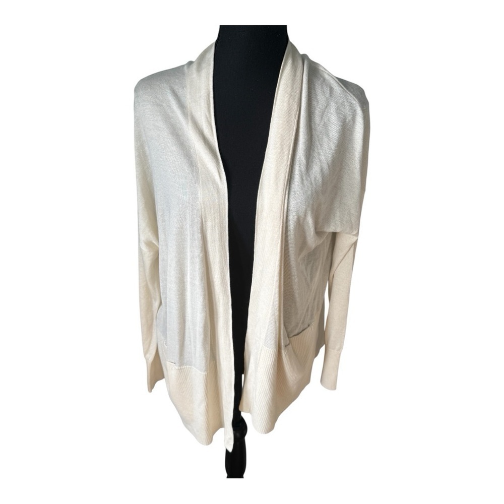 NWT Vince Silk Cashmere Knit Open Cardigan Women Small